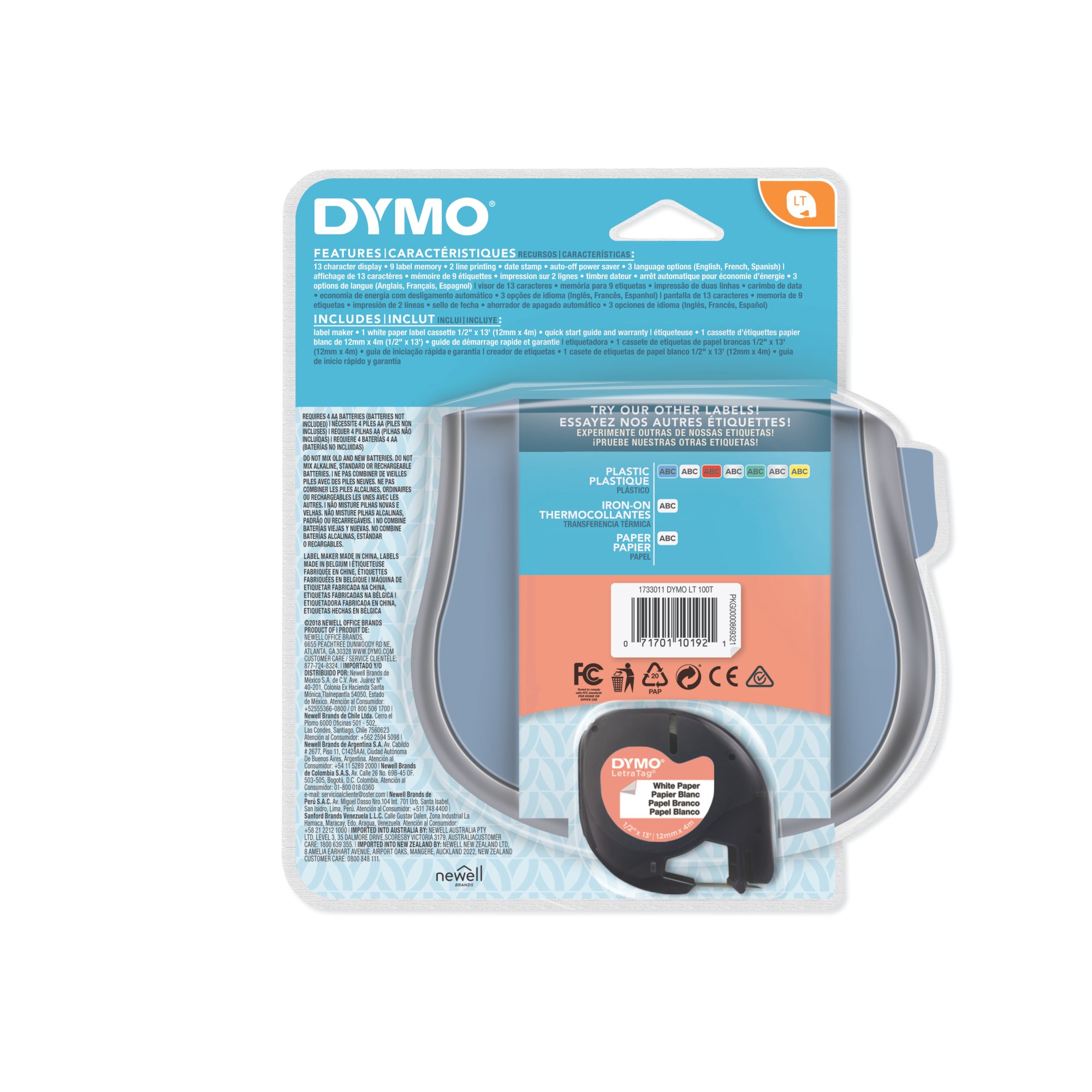 DYMO LetraTag 100T Label Maker