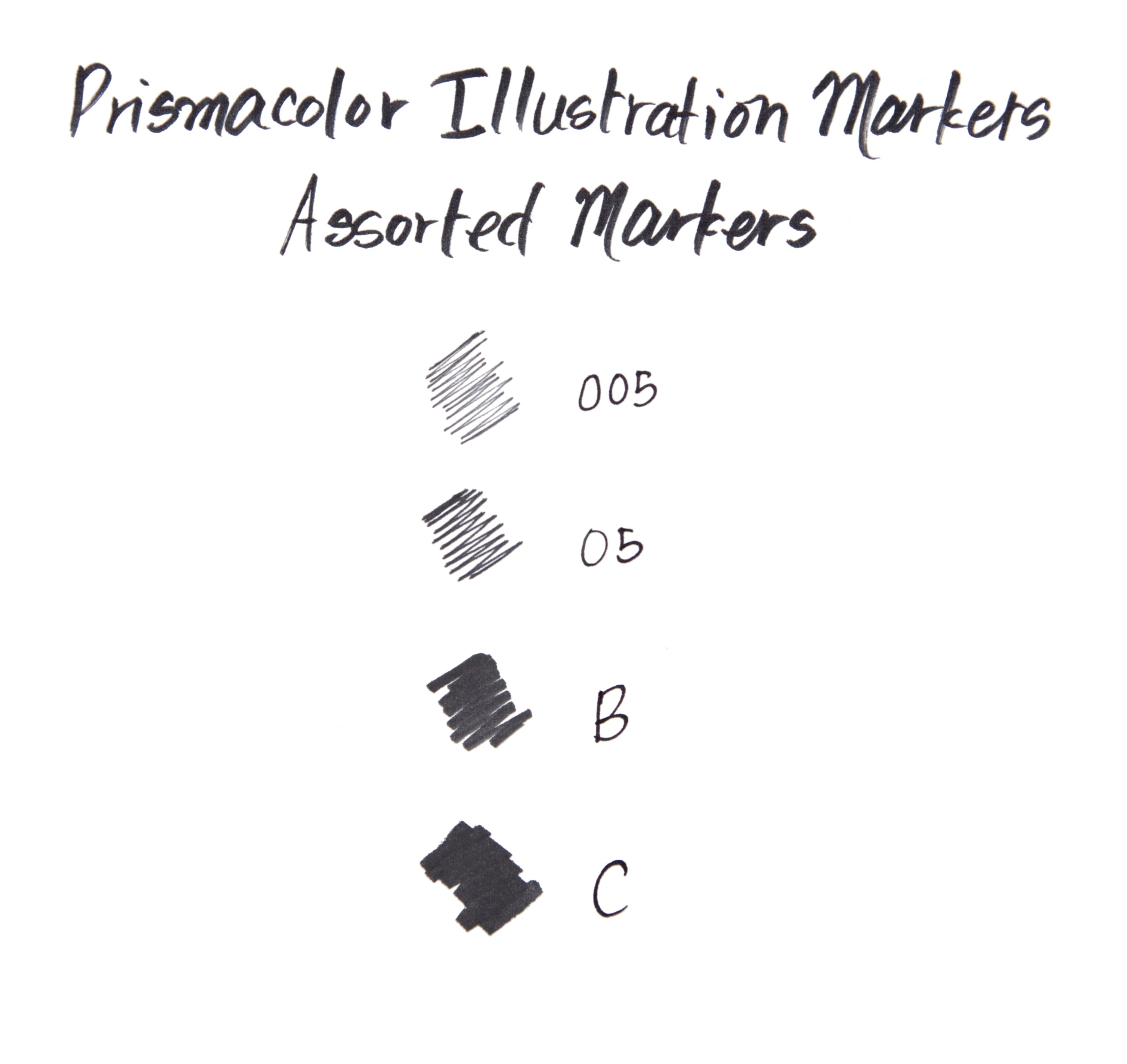 Prismacolor Premier Art Marker Brush Fine - Black
