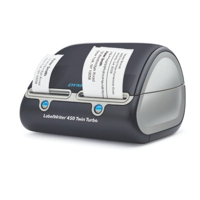 Silver Bundle DYMO LabelWriter 4XL Label Maker and Accuteck All-In-One Series W-8250-50BS  A-PT 50 Digital with AC Adapter 