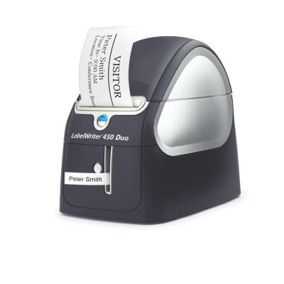 DYMO® LabelWriter™ 450 Duo, Kombi-Drucker aus LabelWriter™ und LabelManger™, USB, 300/180 dpi, Thermodirekt- bzw. -transferdruck