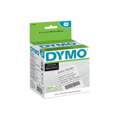 DYMO LabelWriter Shipping Labels, 1 Roll of 250