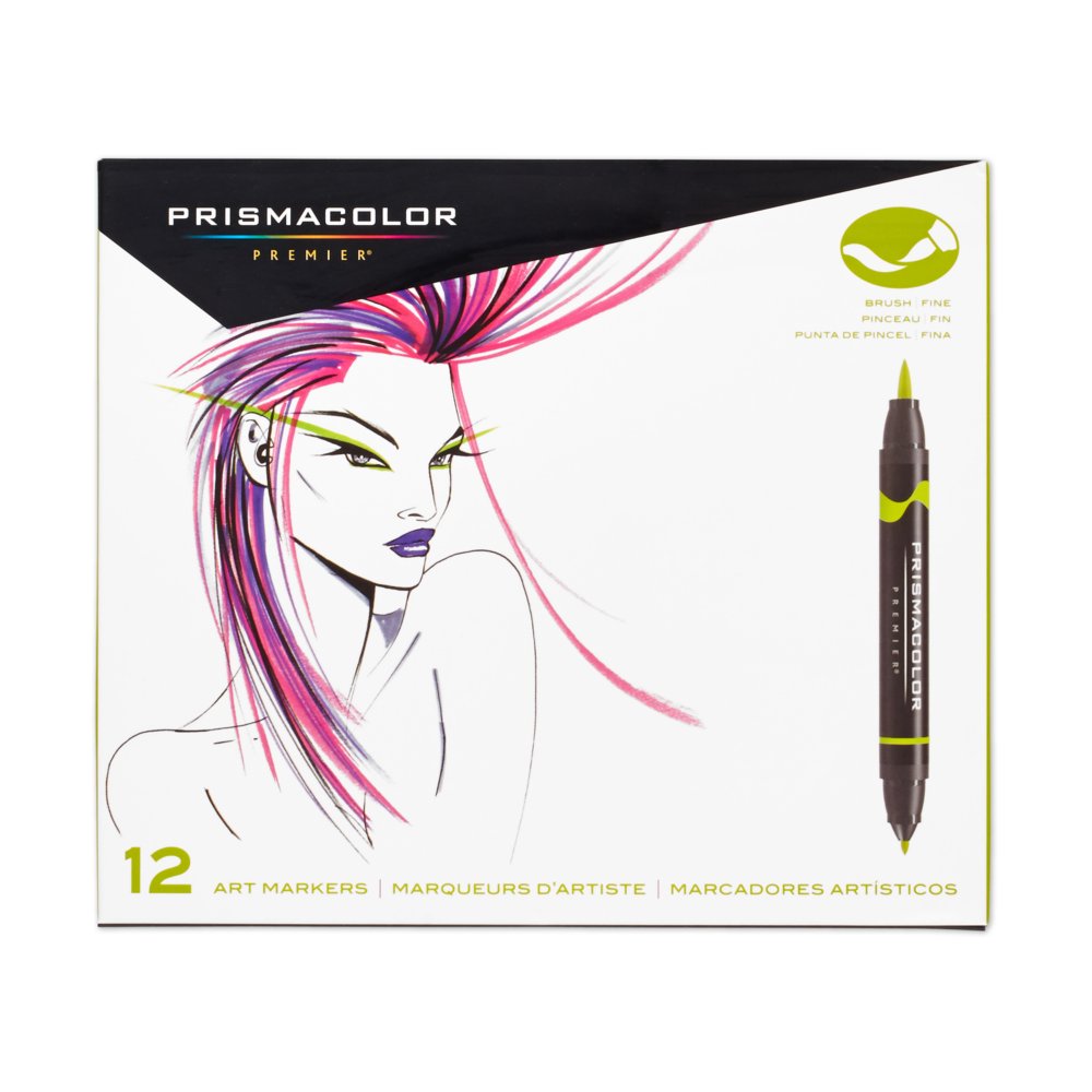 Prismacolor Double-Ended Art Marker - Assorted Colors, Set of 156