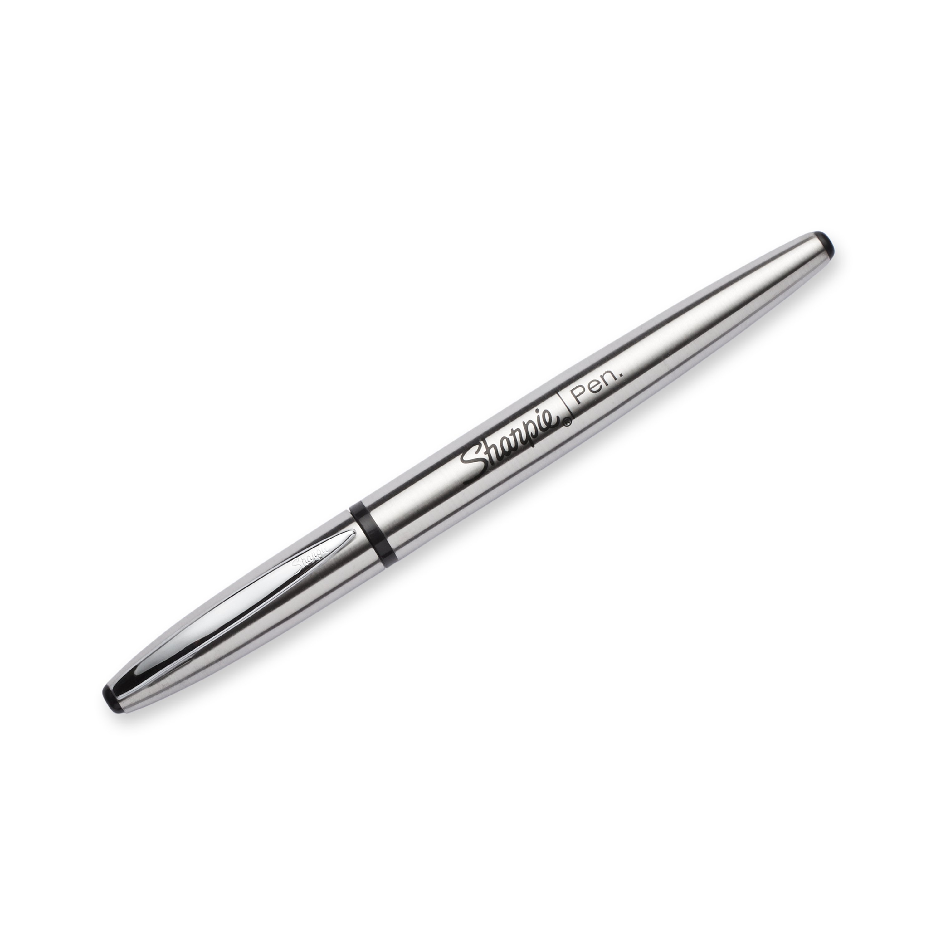 Sharpie Stainless Steel Grip Pen, Fine Point (0.4mm)