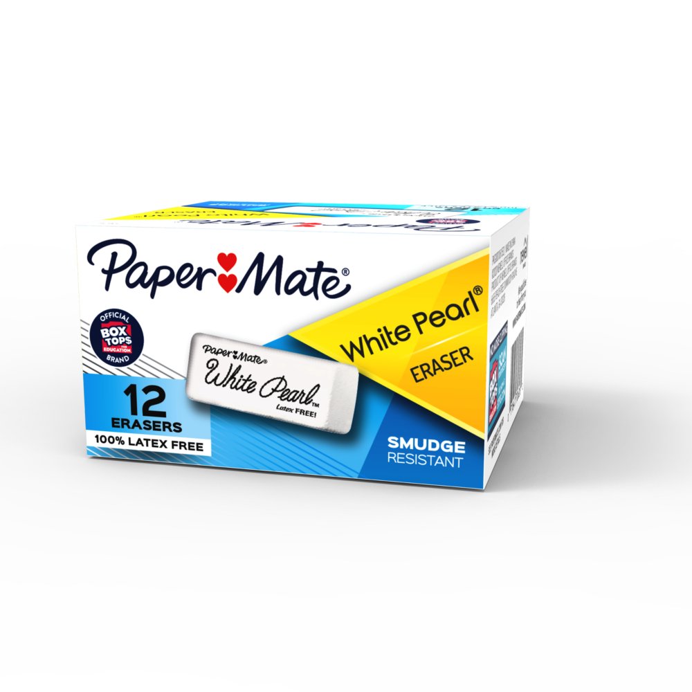 Paper Mate White Pearl Erasers