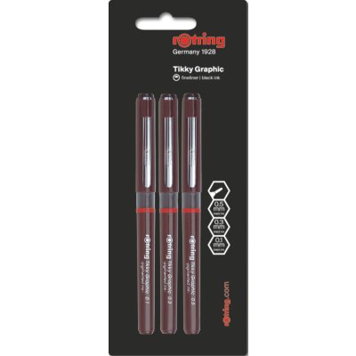 Tikky Graphic Fineliner 3 Pack