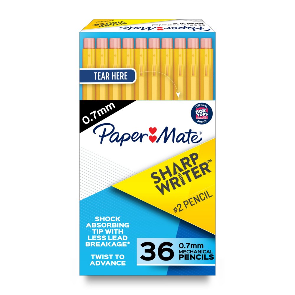 Paper Mate SharpWriter Mechanical Pencils, 0.7mm, HB 2 led Paper Mate CA