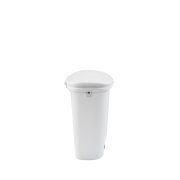 rubber maid step on waste basket in white image number 3