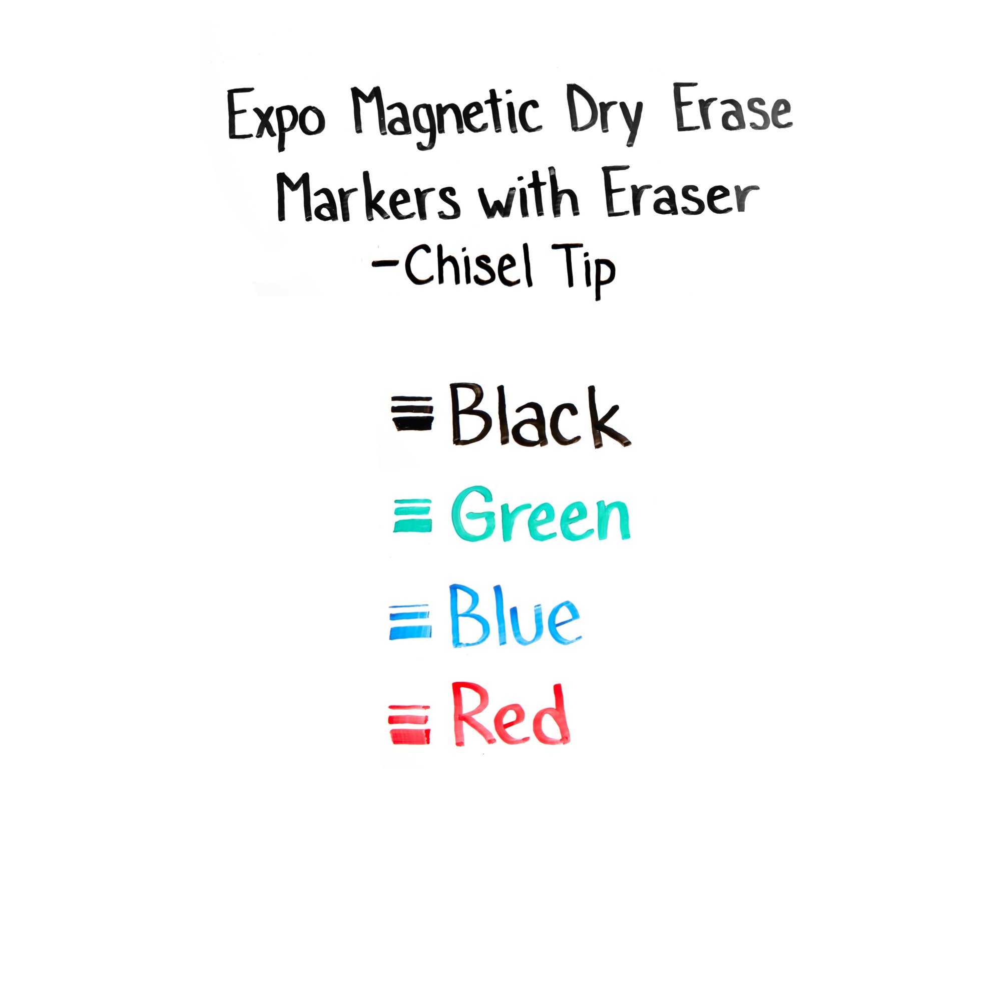Details about   EXPO Magnetic Clip Eraser w/2 Markers Fine Black/Blue 1 Set 1802768 