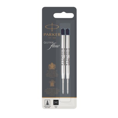 2 recharges QUINKFlow pour stylos-billes PARKER