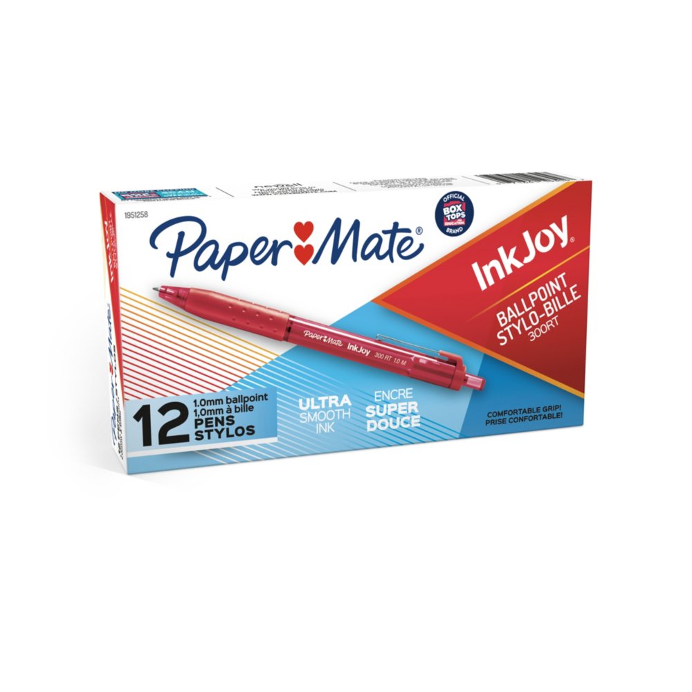 Paper Mate InkJoy 300RT Retractable Ballpoint Pens, Medium Point (1.0mm ...