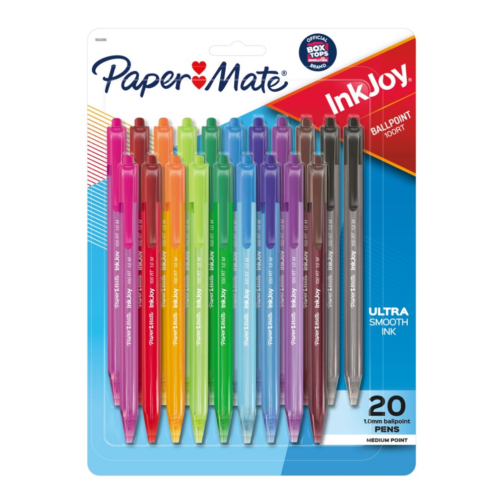 Boligrafo Paper Mate 100St 8 Colores