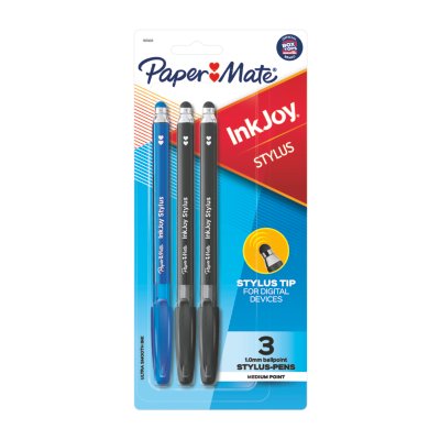 Paper Mate InkJoy 2-in-1 Stylus Ballpoint Pens, Medium Point () |  Papermate