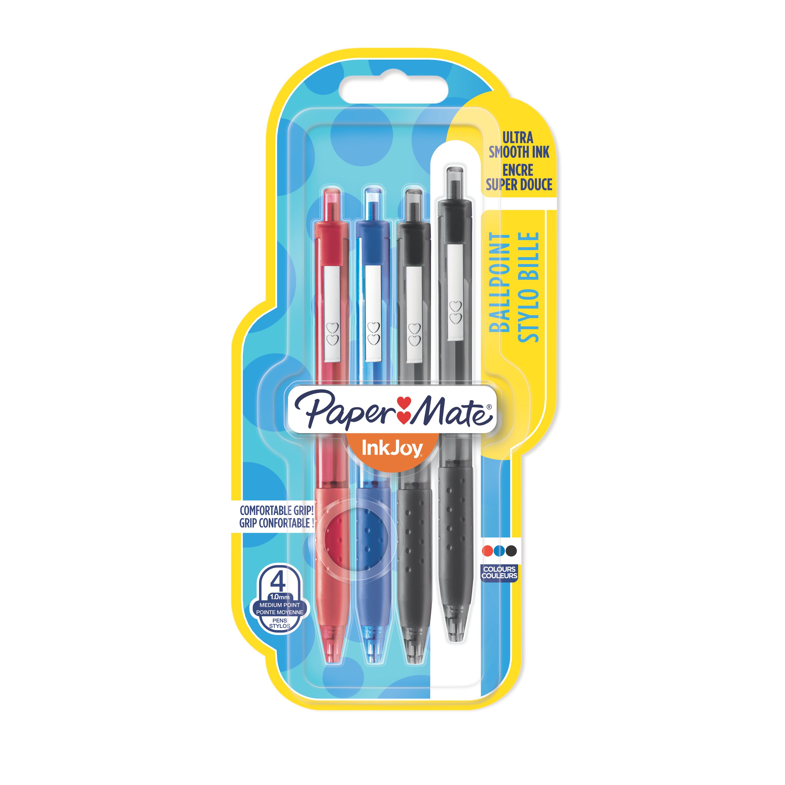 Paper Mate InkJoy 300RT Retractable Ballpoint Pens, Medium Point (1.0mm