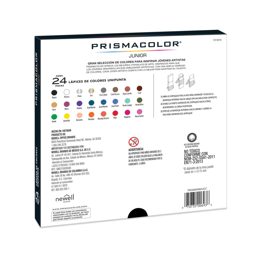 Lápices de colores Prismacolor Junior – Dupapier distribuidora
