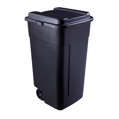Rubbermaid Roughneck 20 Gal. Black NonWheeled Vented Trash Can with Lid -  Valu Home Centers