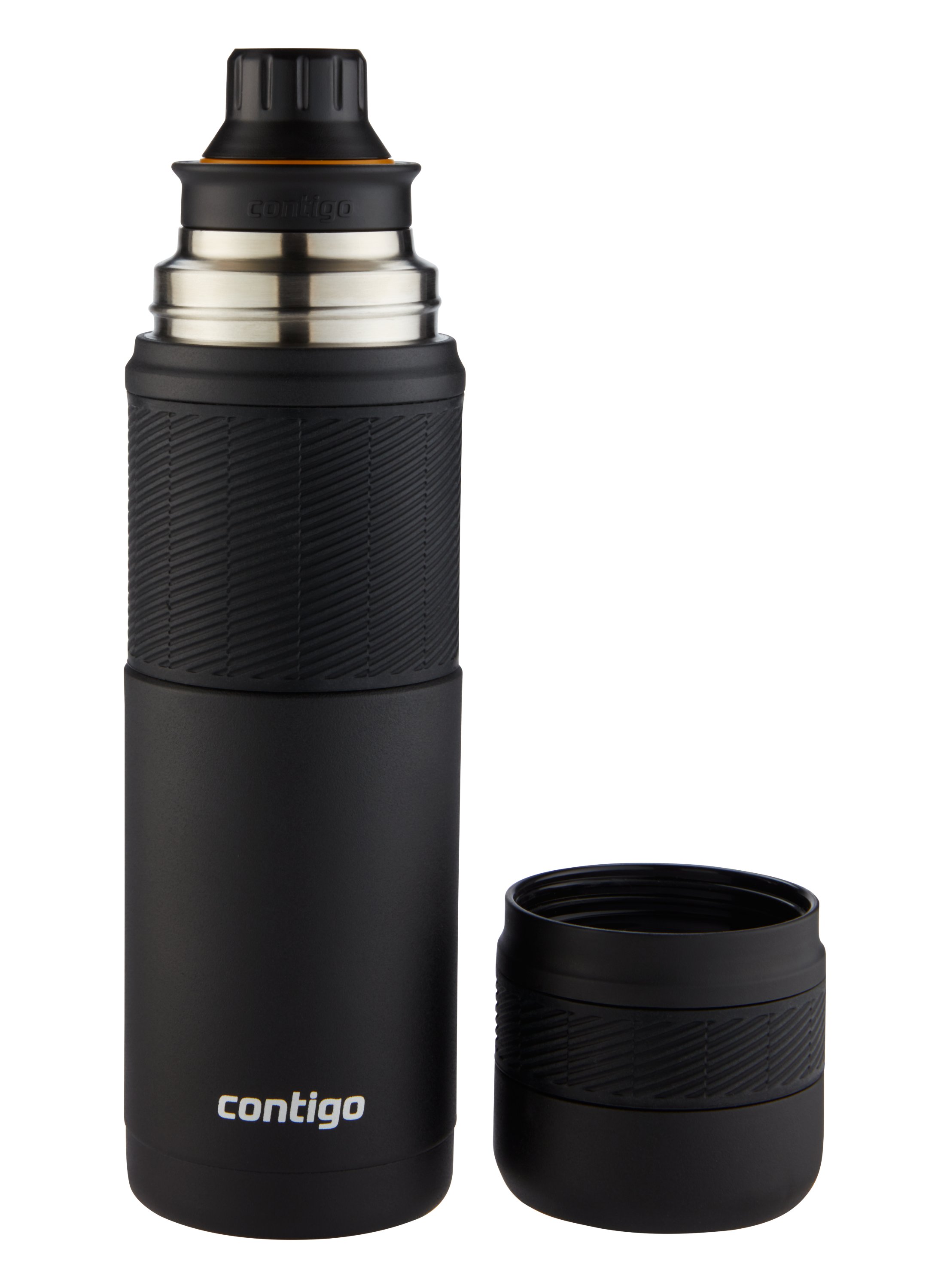  Contigo Thermal Bottle Thermalock, Vacuum Insulated Travel  Flask, Thermos Flask for Hot Drinks, up to 35h hot & 60h Cold, Leakproof  Coffee Tea Bottle, Stainless Steel Travel Mug : Home 