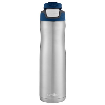 Contigo Stainless Steel Water Bottle Ashland Chill 2.0 Autospout Blue Corn 24oz