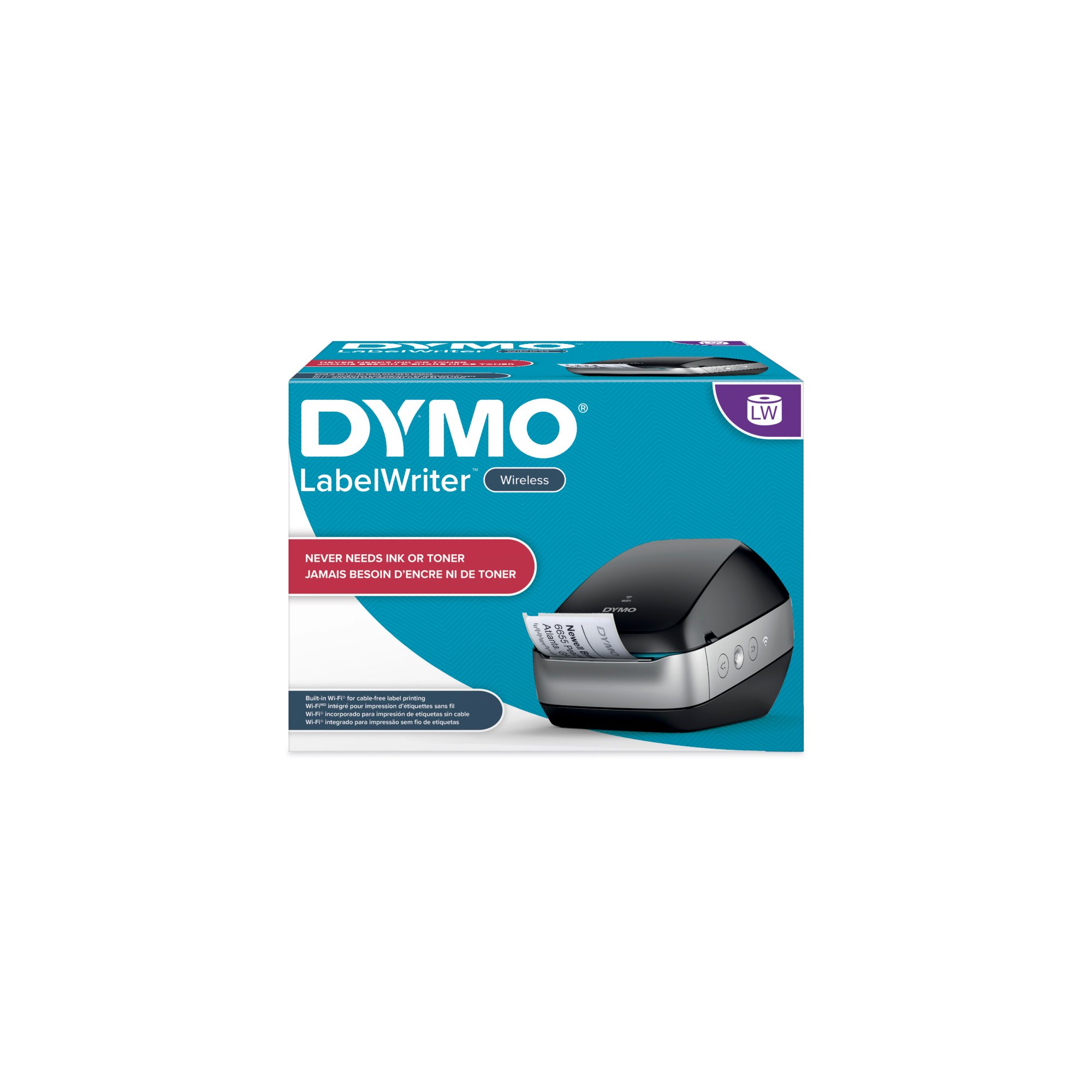 Dymo, Imprimante d'étiquettes, LabelWriter, Wireless, noir, 2000931
