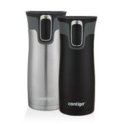 West Loop Stainless Steel Travel Mug with AUTOSEAL®Lid, 16oz, 2-Pack