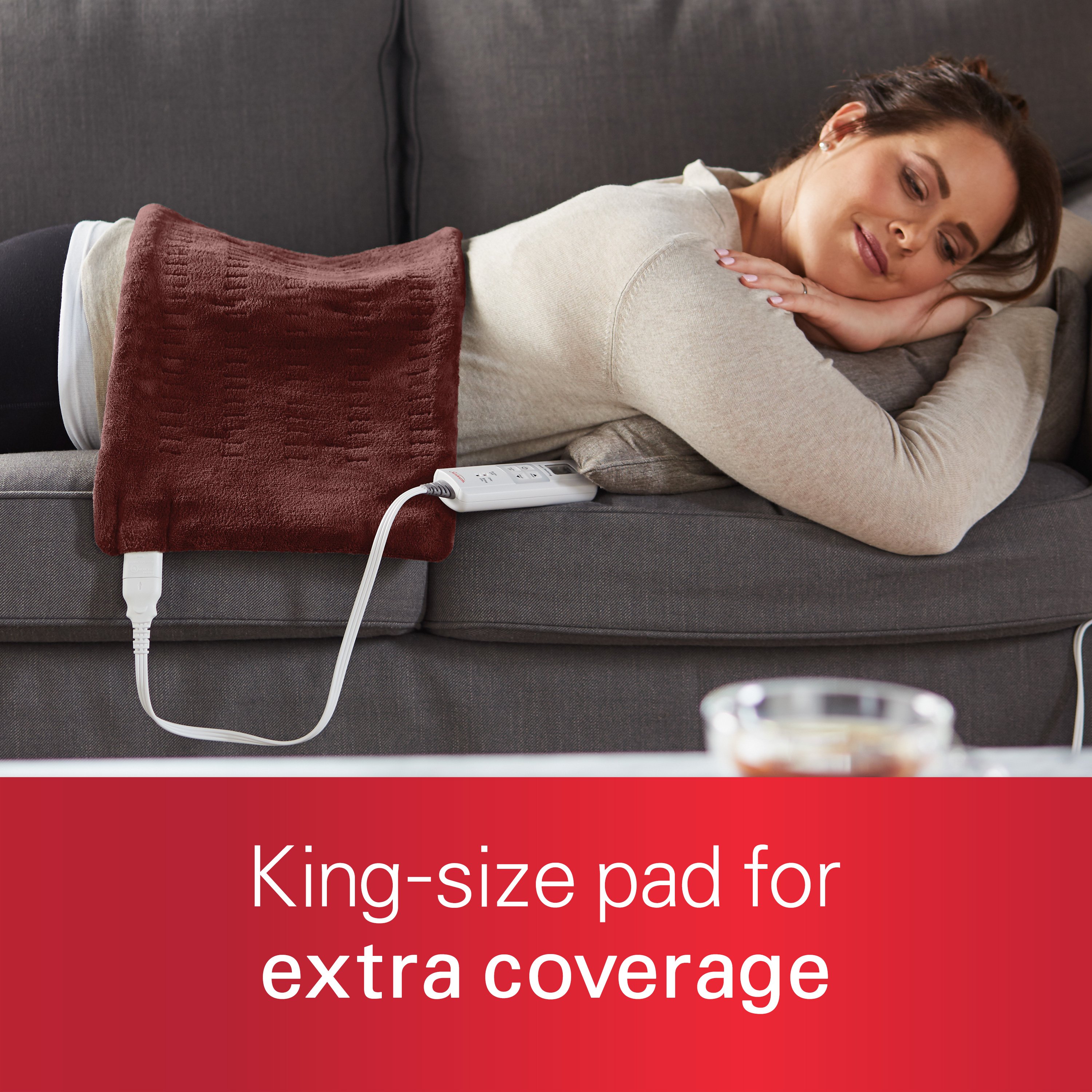 Premium Heating Pad with XpressHeat Sunbeam