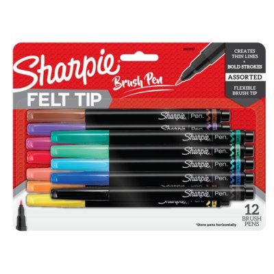 Sharpie Stainless Steel Grip Pen, Fine Point (0.4mm)