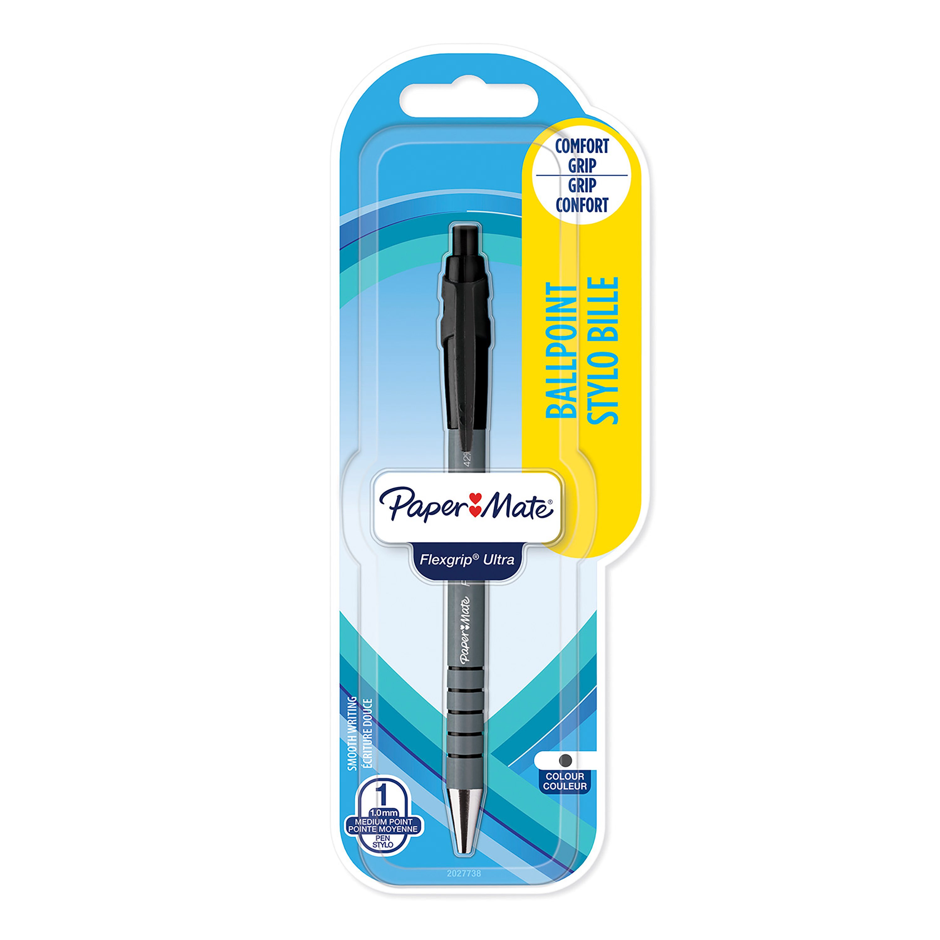 Paper Mate Flexgrip Ultra RT, Punta Media (1,0mm)