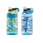 Contigo Kid's 14 oz. Water Bottle 2-Pack - Blue Monsters/Blueberry Green Apple