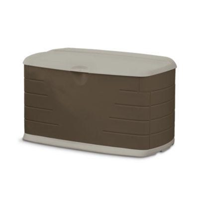 Rubbermaid Deck Box, Extra Large, 134 Gallon, Light Grey, 48lb, 58