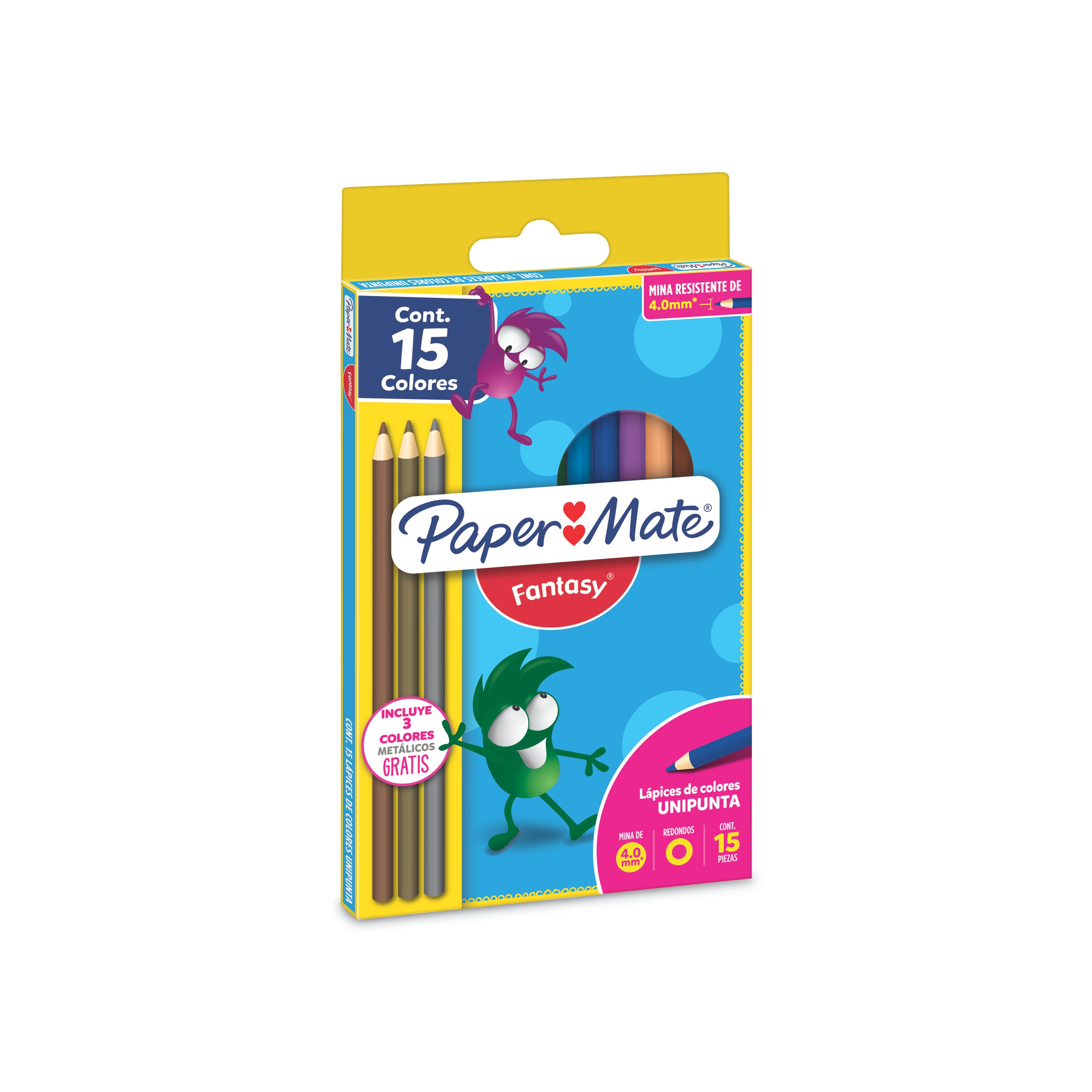 Lápices De Colores Unipunta Paper Mate Fantasy | Paper Mate MX