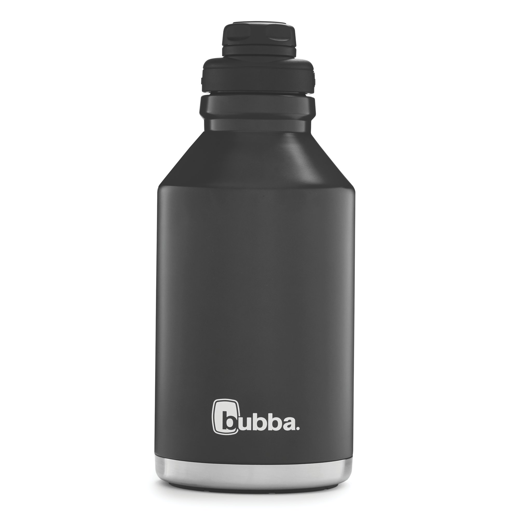 Bubba Growler Stainless Steel Water Bottle Wide Mouth Rubberized Pool Blue,  64 F