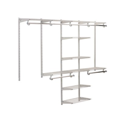 Closet Systems Shelving Rods Hardware Rubbermaid