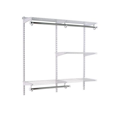 ClosetMaid 14 in. W 2-Tier Ventilated Wire Sliding Cabinet