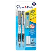 Number two mechanical pencils with erasers and lead refills image number 1