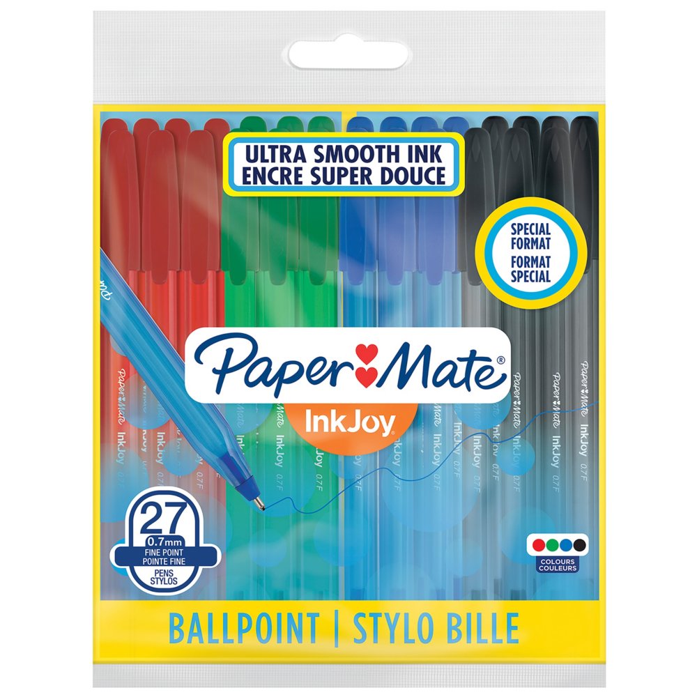 Paper MateInkJoy 100 Assorted Ball Pen (Pack of 8) : .co