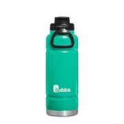 bubba Trailblazer Insulated Stainless Steel Water Bottle with Straw Lidin  Black, 40 oz., Rubberized 