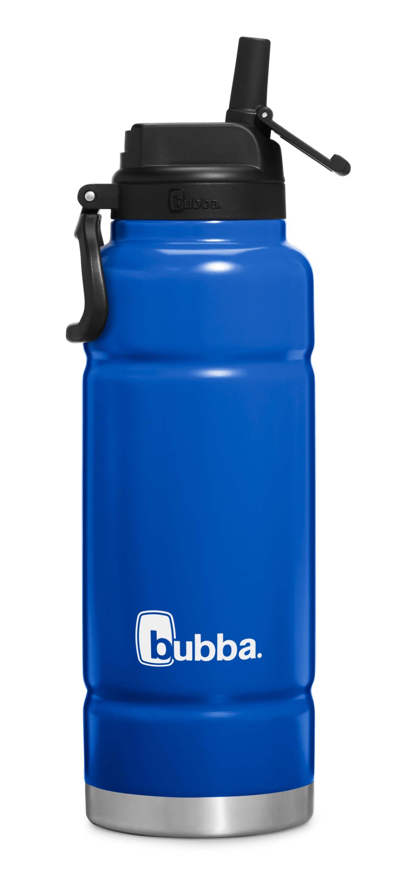 bubba Trailblazer Stainless Steel Water Bottle Straw Lid Very Berry Blue, 40  fl oz. 