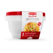 rubbermaid takealongs 3 pack of medium bowls side view image number 1