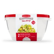 rubbermaid takealongs 2 serving bowls front view image number 1
