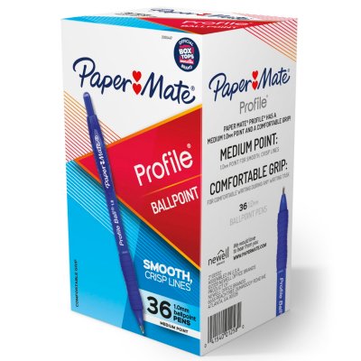 Paper Mate Profile Retractable Ballpoint Pens, Medium Point (1.0mm)