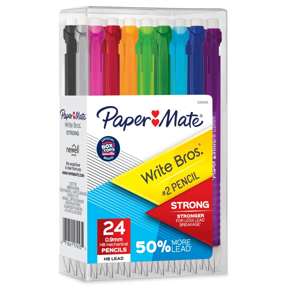 50 mechanical pencils top