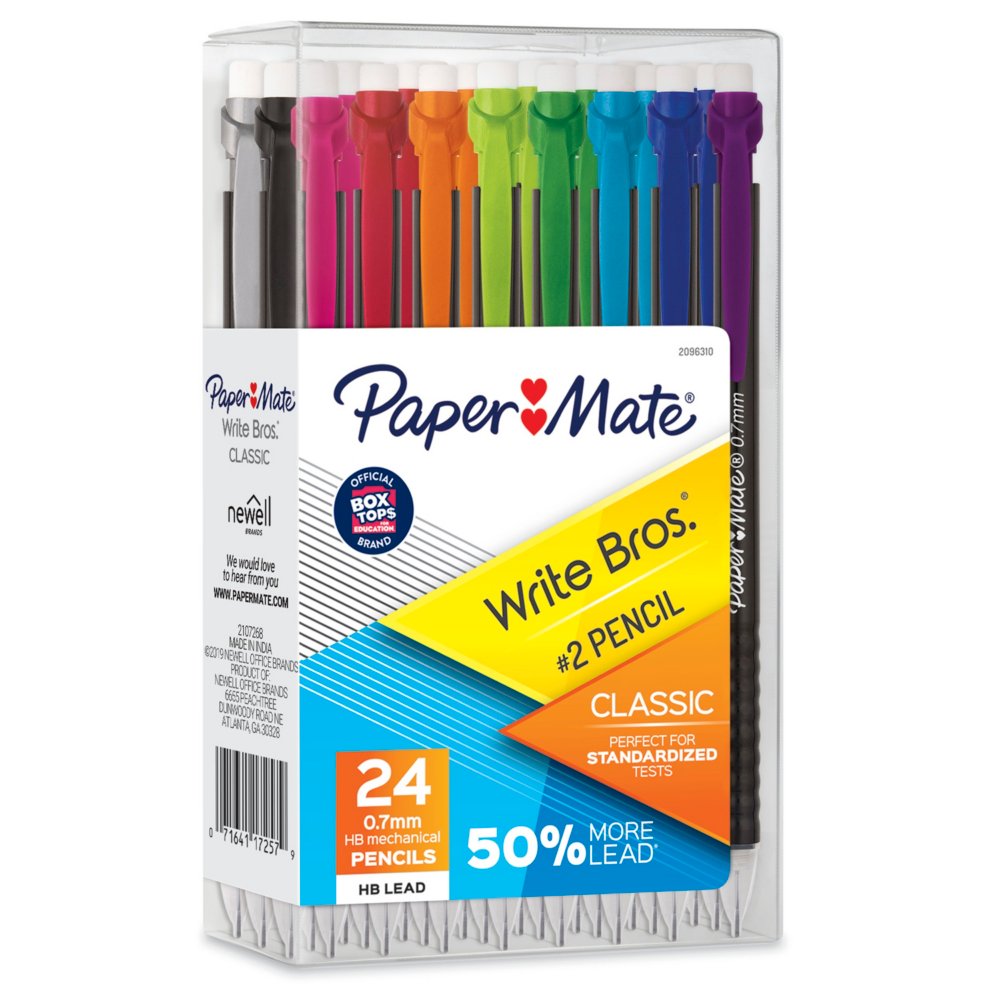 Number 2 on sale mechanical pencil