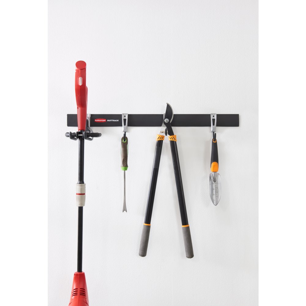 Rubbermaid FastTrack Garage Storage All-in-One Rail & Bike Hook