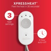 express heat feel the heat in 30 seconds with 3 heat settings & 2 hour auto off image number 5