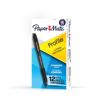 Paper Mate Profile Mech Mechanical Pencils, 0.7 mm, HB #2 Lead