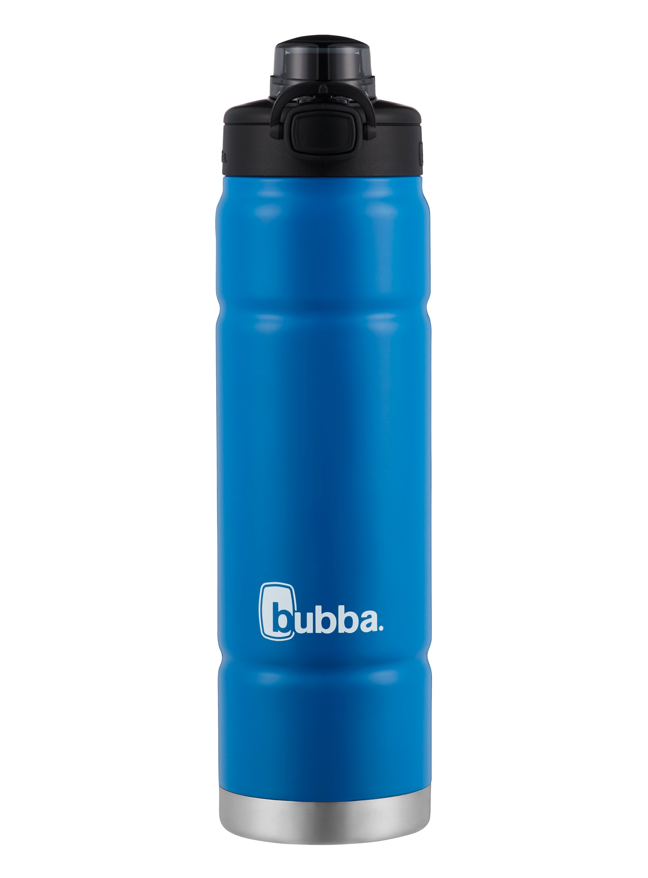 bubba Trailblazer, Vacuum-Insulated Stainless Steel Water Bottle with Push  Button Lid, 24 oz., Very Berry Blue