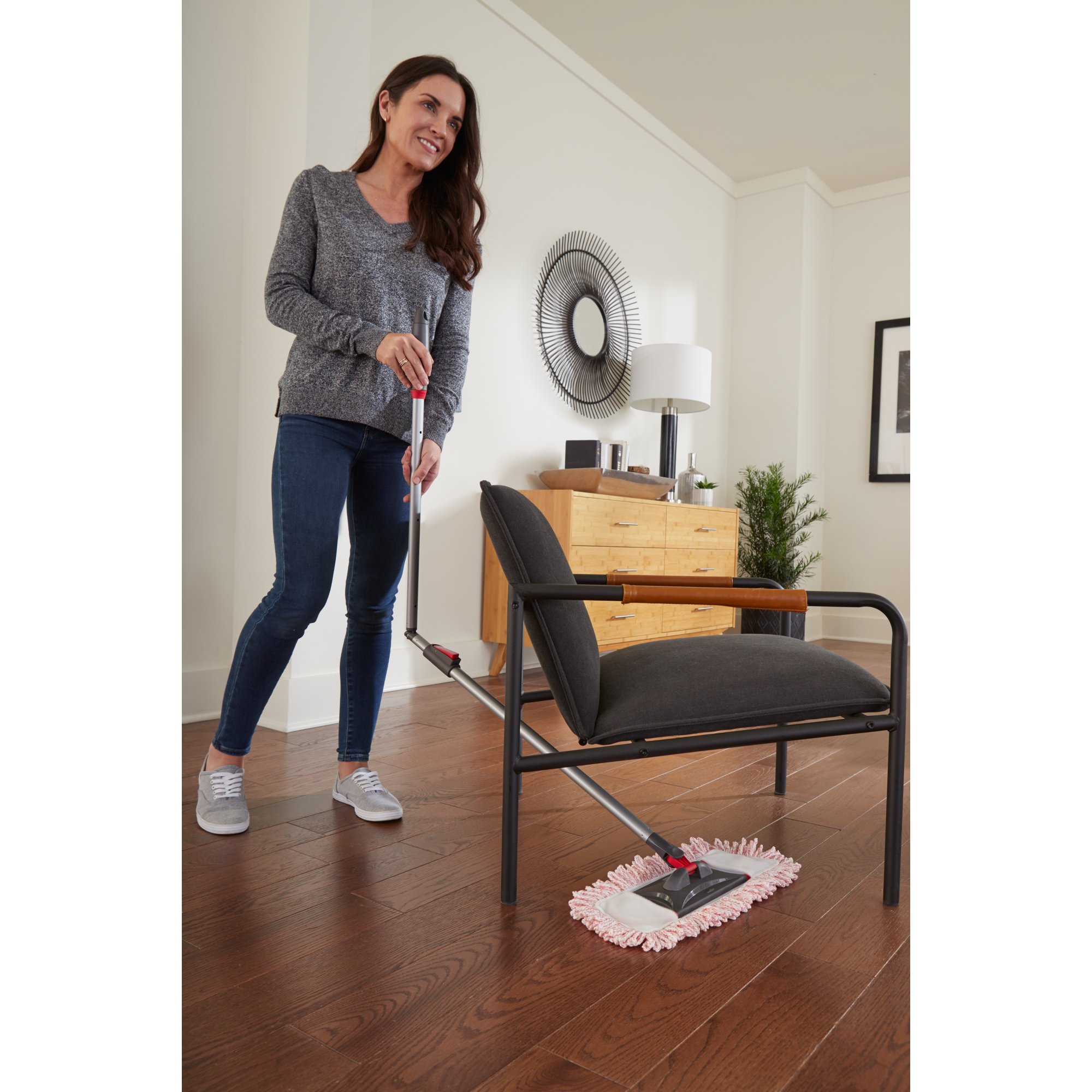 Rubbermaid MICROFIBER FLEXIBLE SWEEPER REFILL in the Mop Refills &  Replacement Heads department at