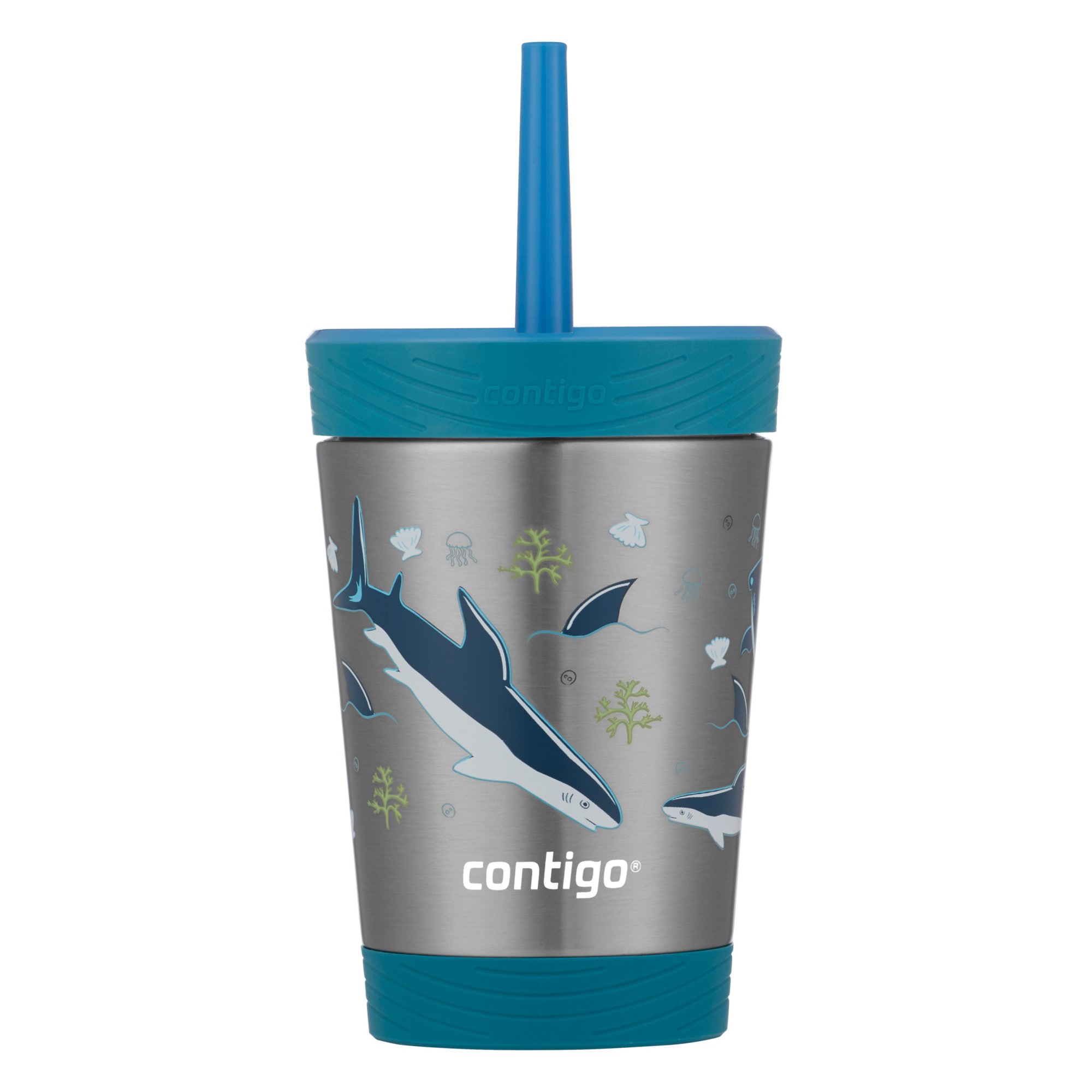 12oz Kids Toddler Straw Cup with Lids,Spill Proof children