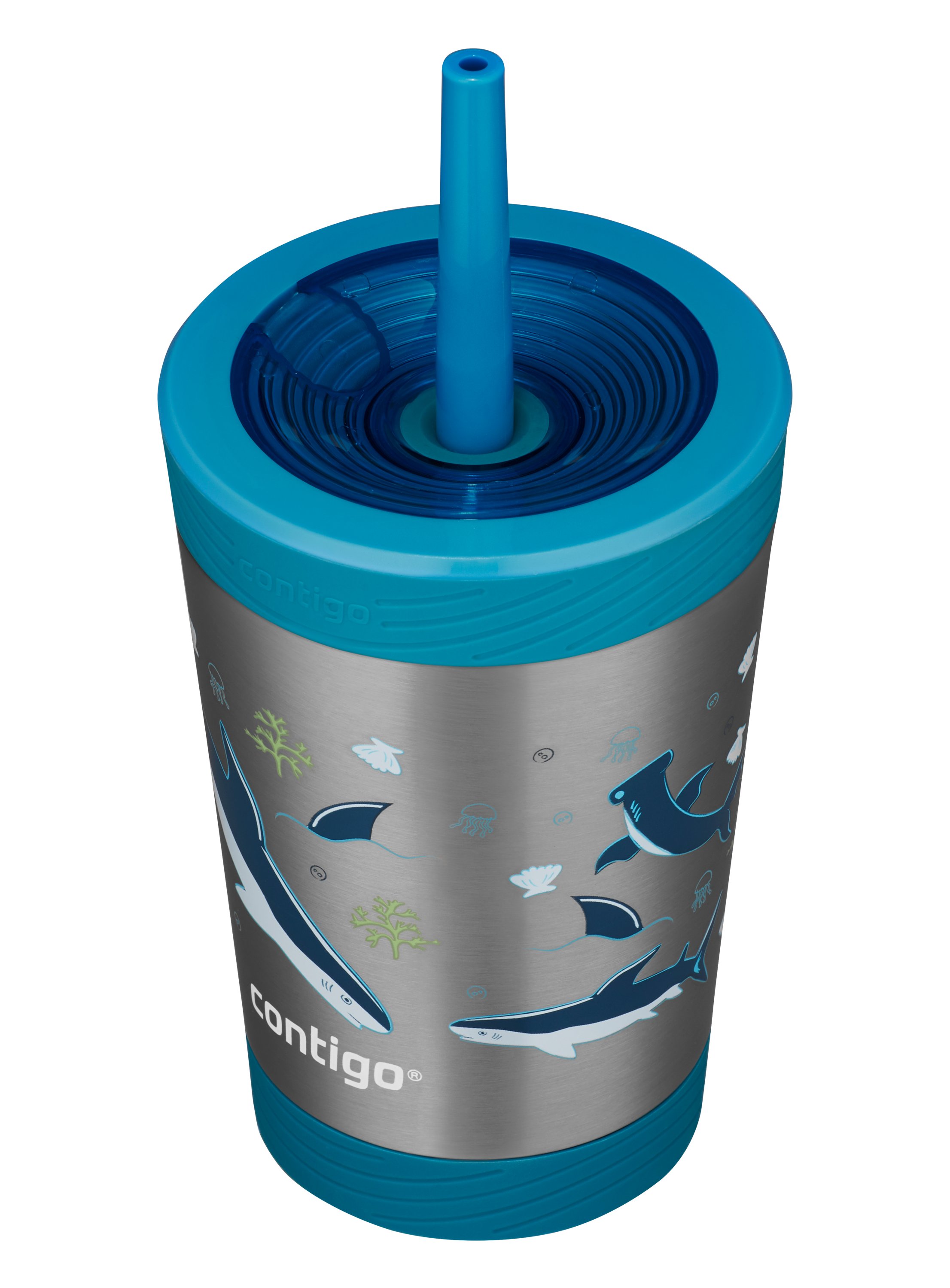 Contigo® Kids Spill-Proof Stainless Steel Tumbler with Straw and