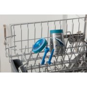 stainless steel kids spill proof tumbler in shark design in dishwasher image number 3