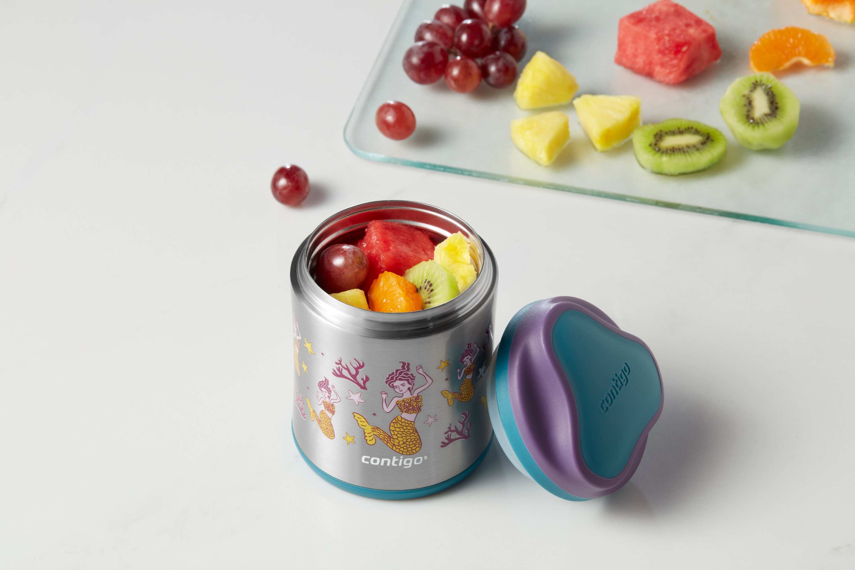 Contigo 10oz Stainless Steel Kids Food Jar Hearts 1 ct